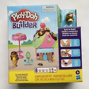 New Play-Doh Builder Ice Cream Stand Building Kit ages 5+ SEALED! - Picture 1 of 10