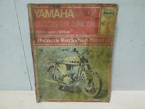 Yamaha Sixteener Special FS1-E Haynes Manual 1972 onwards Used Tatty Condition - Picture 1 of 18
