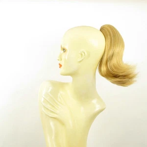 Haarteil Pferdeschwanz kurze 28 cm Licht golden blond 28 cm ref 9 lg26 - Imagen 1 de 8