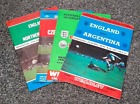 X4 England National Team Football Club Football Programmes Bundle Joblot 1