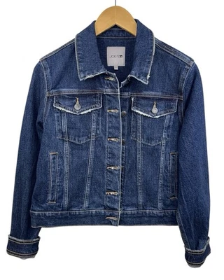 Joe’s Cropped Denim Jacket Womens Size Large - Image 1 of 4