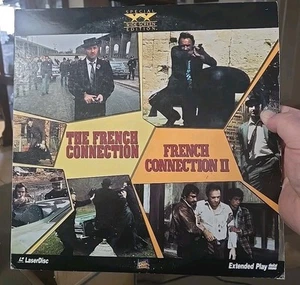 THE FRENCH CONNECTION/FRENCH CONNECTION II (Laserdisc) 2-Disc WIDESCREEN RARE! - Picture 1 of 4