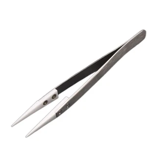 Stainless Steel Ceramic Tipped Tweezers Industrial - Picture 1 of 6