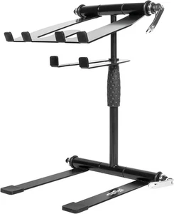 Digistand Pro klappbarer DJ-Laptopständer (HL20005) schwarz - Bild 1 von 7