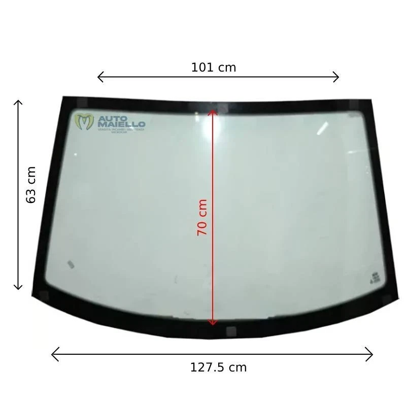 Parabrezza vetro anteriore Ligier JS50 JS58 JS56 1 e 2 serie - Image 1 of 1