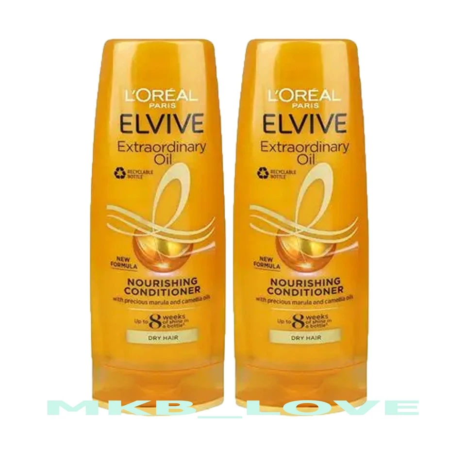 L'Oreal Paris Elvive Extraordinary Oil Nourishing Conditioner With Marula and Ca