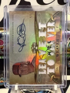 2013 Topps Triple Threads Gold Auto Relic #/9 Jered Weaver Déjalo a Tejedor - Imagen 1 de 2