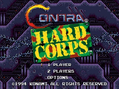 Contra Hard Corps - Sega Genesis Game Complete - Image 1 of 4