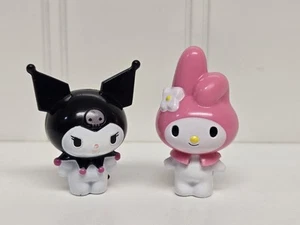 Hello Kitty And Friends My Melody & Kuromi Mini Figures 2007 1.5 Inches Tall - Picture 1 of 4