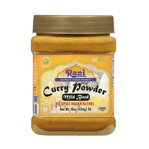 Rani Curry Powder Mild Natural 10-Spice Blend 1lb (16oz) - Picture 1 of 9