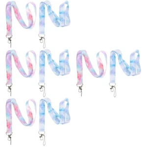 4 Count Work Permit Lanyard Office Mobile Phone Cellphone Neck Strap - Afbeelding 1 van 12