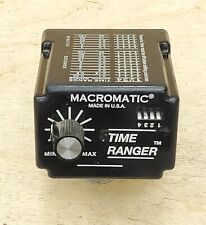 Macromatic SS-61522 10 Amp 120 VAC Programmable Single Shot Timer ¼ Sec to 2 Hrs