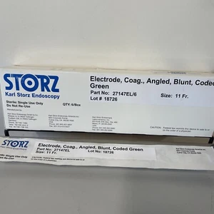 Karl Storz 27247EL Electrode, Cosg,Angle, Blunt, Coded green, 4/box - Picture 1 of 6
