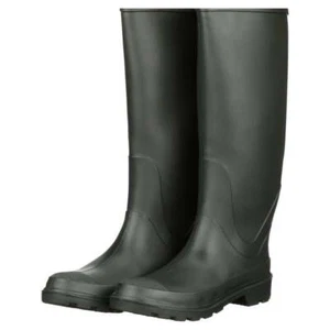 George Heartland Zweck Gummistiefel Herren Größe 10 Schwarz Zum Überziehen Halbhohe Schuhe - Bild 1 von 6