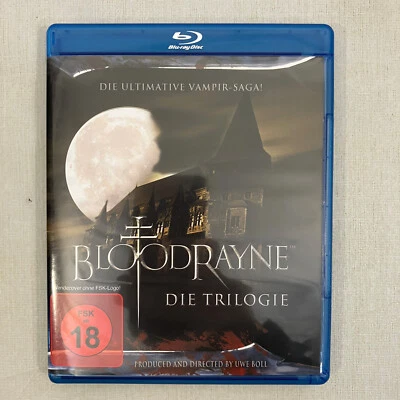 Bloodrayne die Trilogie BluRay Horror Uwe Boll Region B GERMAN Vampires Splendid - Imagem 1 de 4