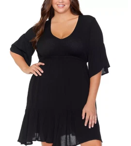 Raisins Curve Trendy Plus Tavarua Swim Cover-Up Women's Swimsuit Size 1X 3840 - Picture 1 of 2