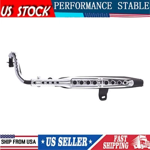For Honda CT70 Complete Muffler / Exhaust Pipe CT70H CT Trail 70 1969-1971 Kit - Picture 1 of 12