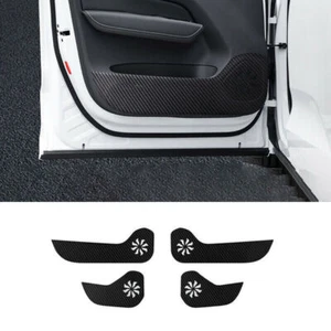 For Volvo XC60 2018-2025 Carbon Fiber Door Anti Kick Pad Protective Trim Cover - Imagen 1 de 9