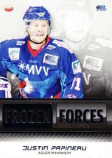 2009-10 German DEL Premium Frozen Forces #12 Justin Papineau