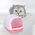 Pet Litter Tray Enclosed Potty Toilet Pan Container Deep Loo Hooded Cat Litter