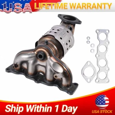 Front Manifold Catalytic Converter For 2016-2020 Kia Sorento Sportage 2.4L - AWD Foto 1 de 4