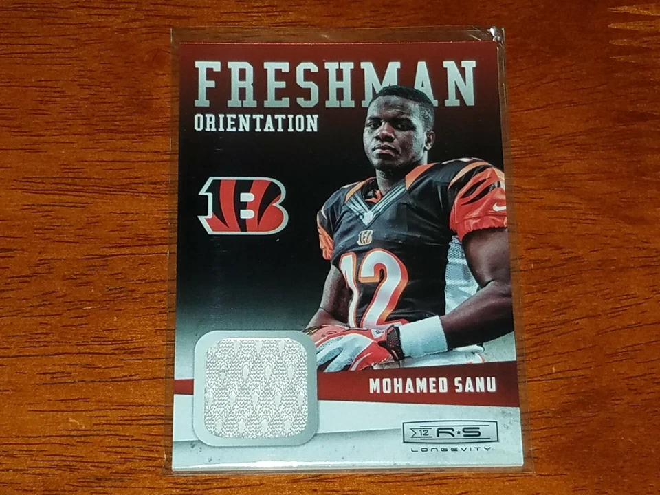 Mohamed Sanu 2012 Rookies & Stars Longevity Freshman Orientation Jerseys #10 - Image 1 of 1