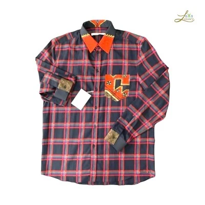 Givenchy рубашка чек печать размер 41 - Изображение 1 из 4