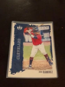 1223-1 2021 Diamond Kings Baseball Base Jose Ramirez Cleveland Guardians - Picture 1 of 1