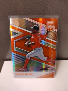 2020 Panini Elite Extra Edition Hunter Greene Orange Aspirations 026/149 