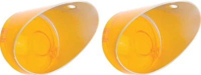 Juego de lentes de lámpara de parque ámbar OER para Challenger 1970-1974 y cargador 1970-1974 Foto 1 de 3