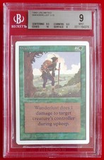 MTG Unlimited Ed. WANDERLUST unc. green - BGS 9 MINT (9.5,10,9.5,8) (0011164376)