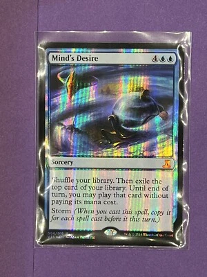 Mind's Desire -  Foil Mythic  -  From the Vault: Lore 008  - Pack Fresh Card MTG - Image 1 of 2