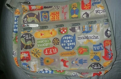 Rare! LeSportsac Texting and Emoji Bag -CLASSIC HOBO Crossbody Bag Very Nice! - Image 1 of 4