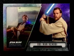 2016 Topps Star Wars Evolution Obi-Wan Kenobi viola spada laser parallela #20 - Foto 1 di 2
