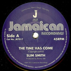 Slim Smith – The Time Has Come / It's Alright LTD 7" NEW £7.99 - Foto 1 di 2