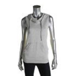 Ralph Lauren LRL Womens New $70 Hoodie Performance Shirt Top S Small 4 6 Gray - Picture 1 of 3