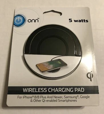 ONN Wireless Charging Pad - 5 Watts - Image 1 of 2
