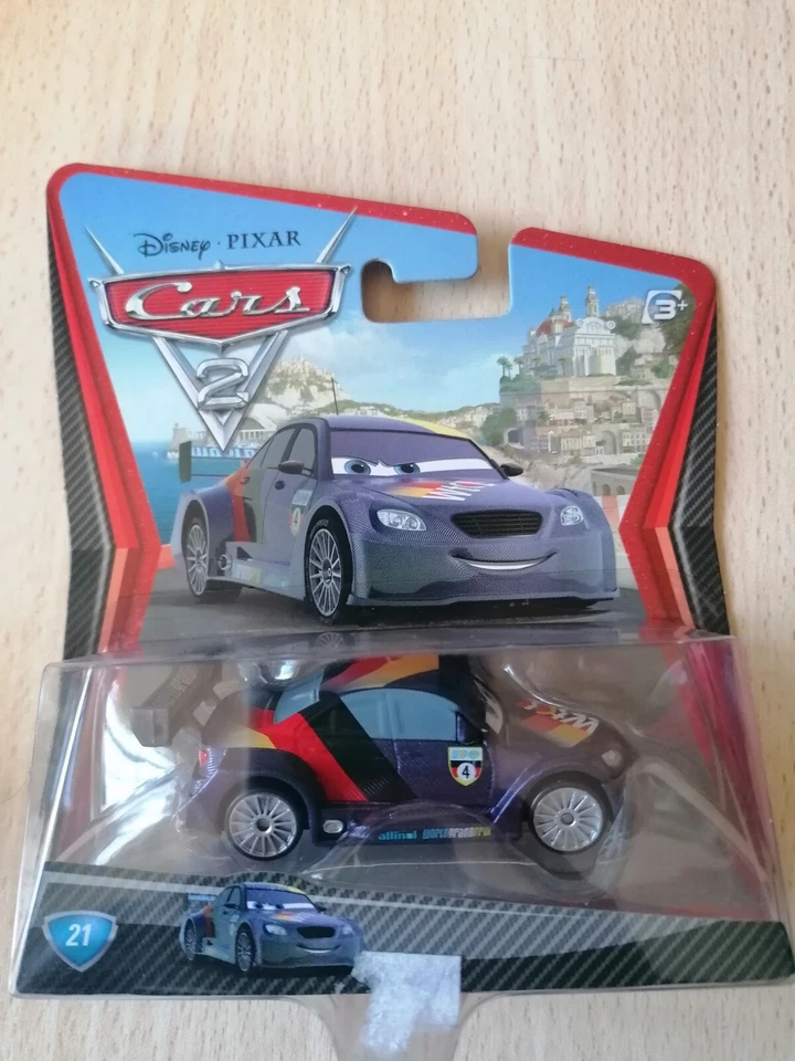 Mattel disney cars 1/55 Max Schnell W1958 - Immagine 1 di 1