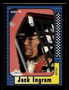 1991 Maxx #138 Jack Ingram (EX)(RAC) - Picture 1 of 2