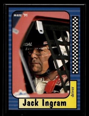1991 Maxx #138 Jack Ingram (EX)(RAC) - Image 1 of 2