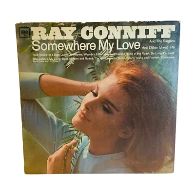 Somewhere My Love by Ray Conniff and The Singers Record - Fairly Good Condition - Image 1 of 4