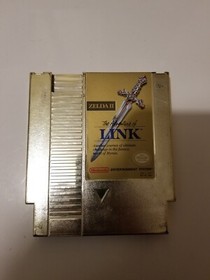 Zelda 2: The Adventure of Link - Cartucho dorado (NES)
