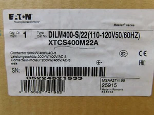 Eaton XTCS400M22A Definite Purpose Contactors - Picture 1 of 7