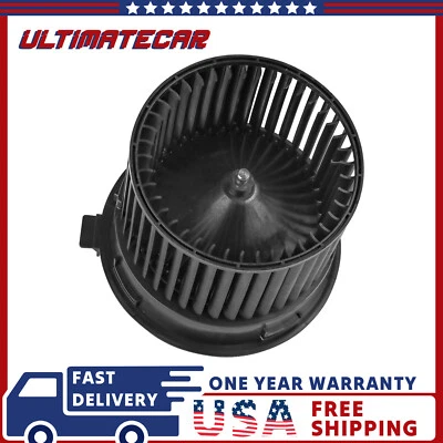 Front AC Heater Blower Motor w/ Fan Cage For Nissan Cube Juke Leaf 272261FC0B - Image 1 of 4