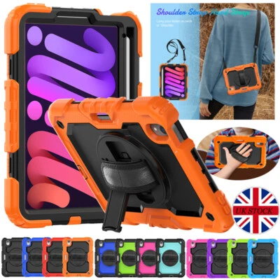 For iPad Mini 7 6 5 4 Case Kids Friendly Heavy Duty Shockproof Stand Cover - Image 1 of 4