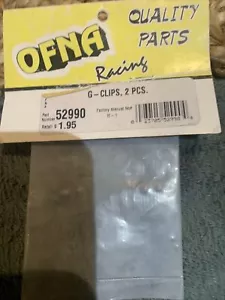 OFNA 52990 G Clips for Hyper 7 Ultra Comp2 NIP RC - Picture 1 of 3