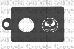 Jack Skellington - Face Painting STENCIL - Picture 1 of 1
