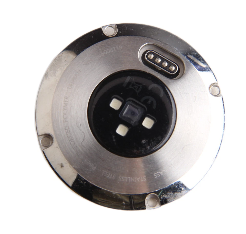 Pour Garmin Smart Montre Fenix5s Dos Arrière Étui Coque Argent sans Batterie - Photo 1/3