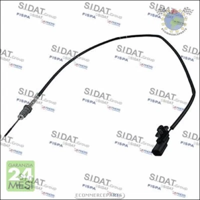 Sensore temperatura gas scarico Sidat per OPEL MOVANO B RENAULT MASTER gdg - Immagine 1 di 3