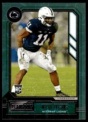 2021 Panini Chronicles Playbook DP RC Micah Parsons #327 - Image 1 of 2